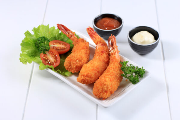 Panko Prawns